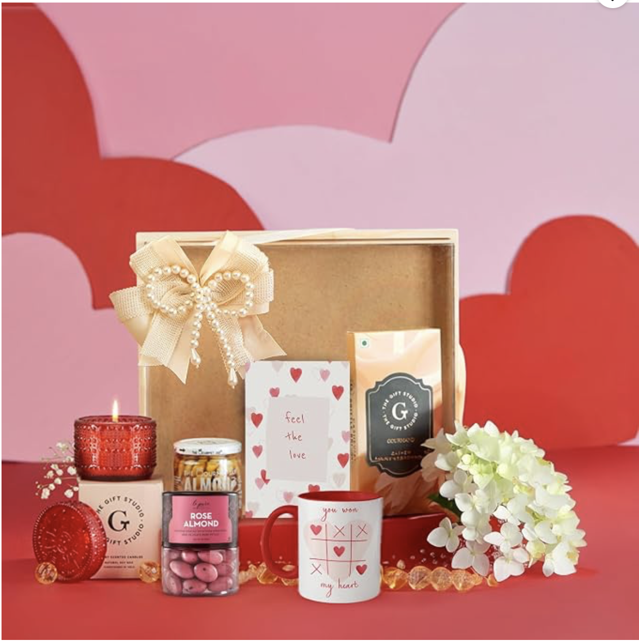 Premium Sweetheart Gift Hamper — handcrafted anniversary gift box