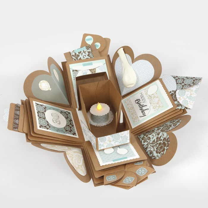 Premium Explosion Memory Box — handcrafted birthday gift box