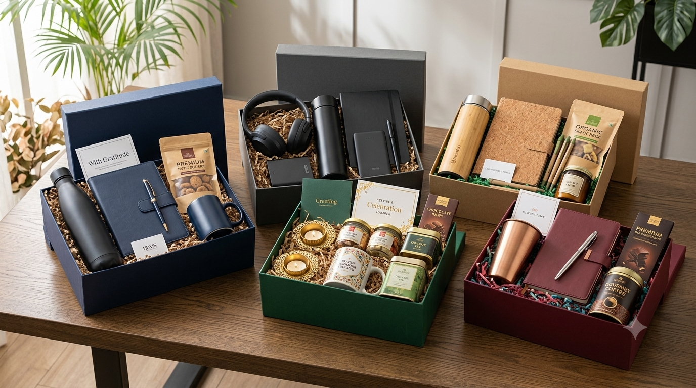 Signature Corporate Hamper Range — handcrafted corporate gift box