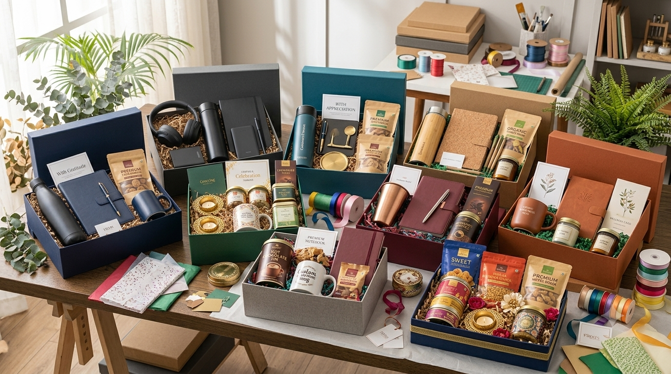 Bespoke Corporate Hamper Collection — handcrafted corporate gift box